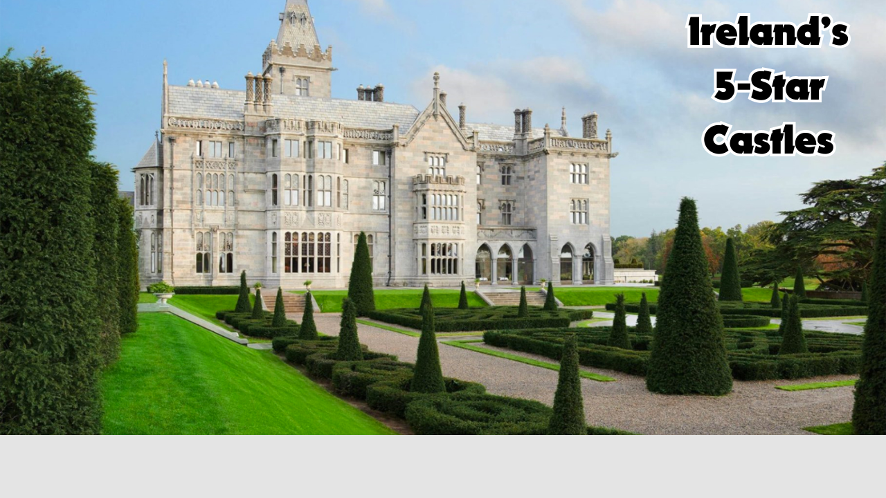 Unforgettable Luxury: Explore Ireland’s 5-Star Castles with Elite Chauffeurs
